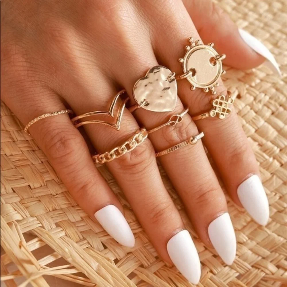3/$30 💛 Boho Ring Set
